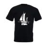 Tee shirt Corto Maltese - Itapoa - noir - manches courtes