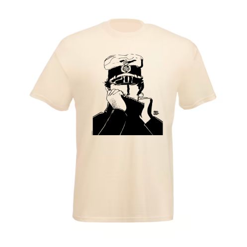 Tee shirt Corto Maltese - Marin - écru - manches courtes