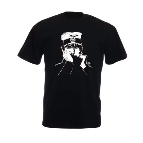 Tee shirt Corto Maltese - Marin - noir - manches courtes