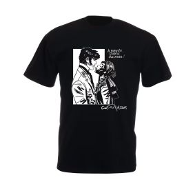 Tee shirt Corto Maltese - Morgana - noir - manches courtes