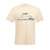 Tee shirt Corto Maltese - Mouettes - écru - manches courtes