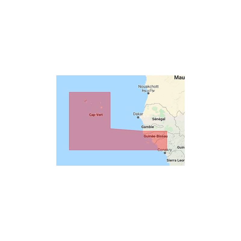 C-map M-AF-D214-MS Capo Verde and Guinea Bissau