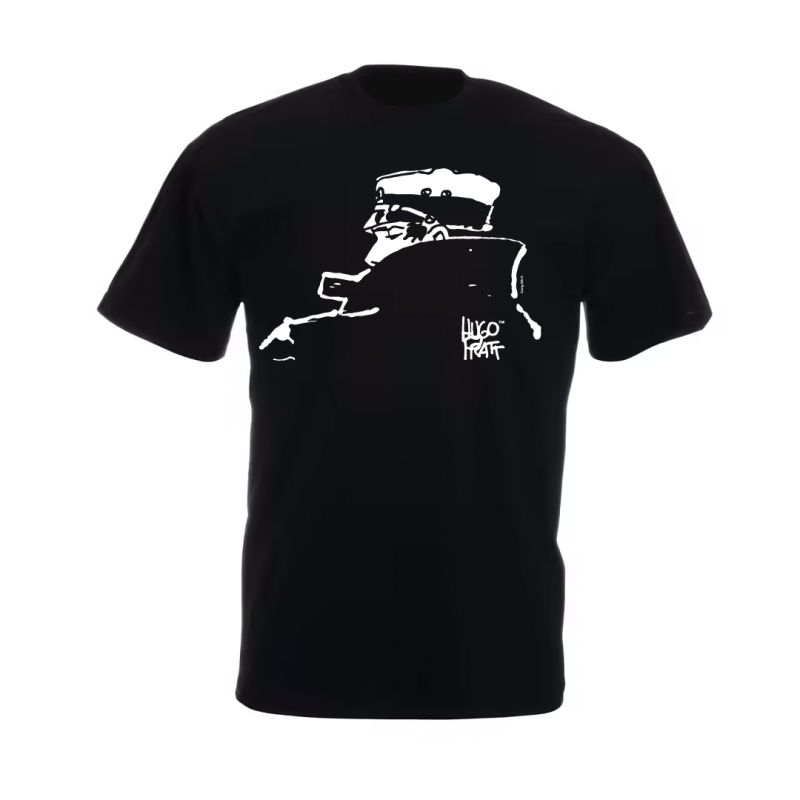 Tee shirt Corto Maltese - Nocturne - noir - manches courtes