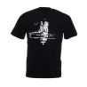 Tee shirt Corto Maltese - Pirogue - noir - manches courtes