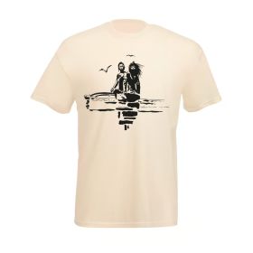 Tee shirt Corto Maltese - Pirogue - écru - manches courtes