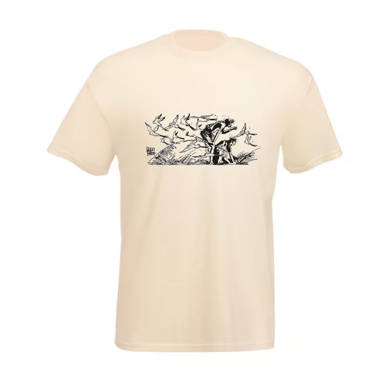 Tee shirt Corto Maltese - Plus loin - écru - manches courtes