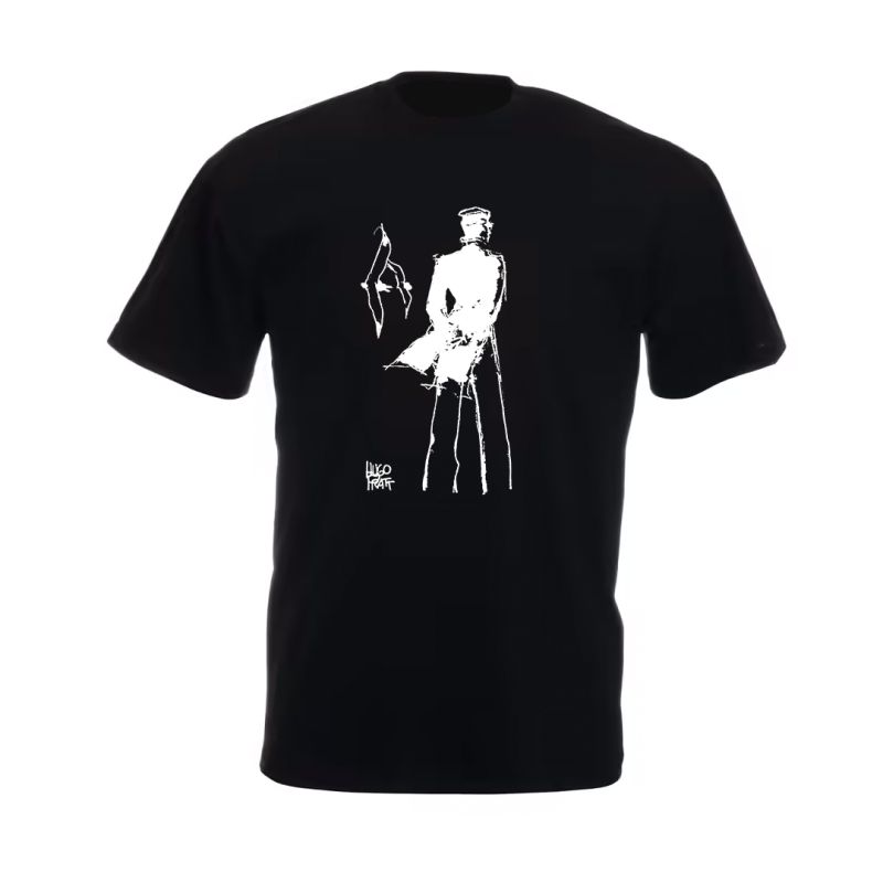 Tee shirt Corto Maltese - Rendez-vous - noir - manches courtes