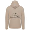 Sweat-shirt Corto Maltese - Mouettes - écru - à capuche