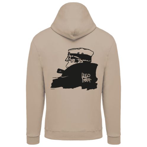 Sweat-shirt Corto Maltese - Nocturne - écru - à capuche