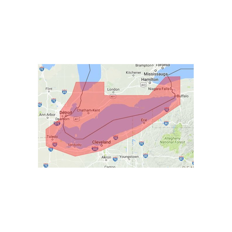 C-map M-NA-D933-MS Lake Erie and lake St Clair