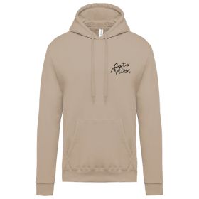 Sweat-shirt Corto Maltese - Debout - écru - à capuche