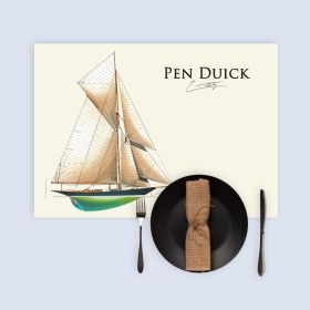 Set de table bateau ancien Pen Duick