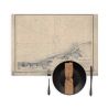 Set de table carte marine ancienne - 935 - DIEPPE (Abords) - FRANCE (Côte Nord) - ATLANTIQUE, MANCHE - (1841 - 1946)
