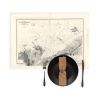 Set de table carte marine ancienne - 972 - TREGUIER (Rivière) - FRANCE (Côte Nord) - ATLANTIQUE, MANCHE - (1843 - 1994)