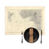 Set de table carte marine ancienne - 3694 - LA ROCHELLE (Baie) - FRANCE (Côte Ouest) - ATLANTIQUE - (1879 - ?)