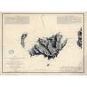 Set de table carte marine ancienne - 953 - HYERES (îles), PORT CROS (Abords) - FRANCE (Côte Sud) - MEDITERRANEE - (1842 - 1905)
