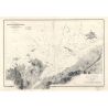 Set de table carte marine ancienne - 972 - TREGUIER (Rivière) - FRANCE (Côte Nord) - ATLANTIQUE, MANCHE - (1843 - 1994)