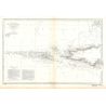 Set de table carte marine ancienne - 3525 - SEIN (Chaussée), SEIN (Raz) - FRANCE (Côte Ouest) - ATLANTIQUE, IROISE (Mer) - (1877