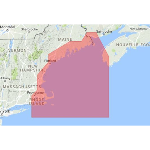 C-map M-NA-D939-MS Passamaquoddy bay to Block island