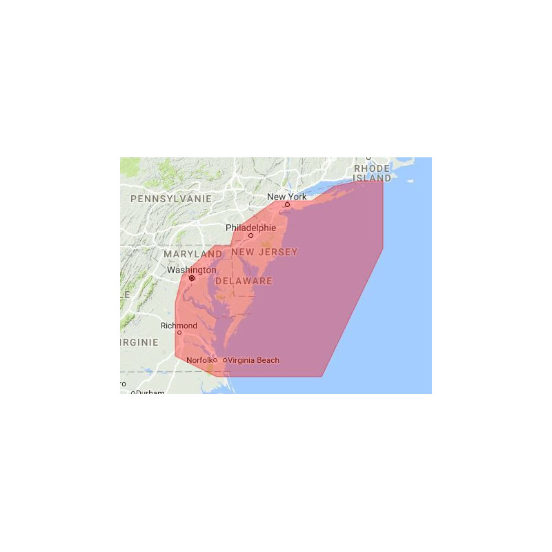 C-map M-NA-D941-MS Block islands to Norfolk