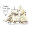 Set de table bateau ancien Etoile et Belle Poule