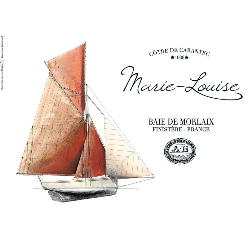 Set de table bateau ancien Marie-Louise