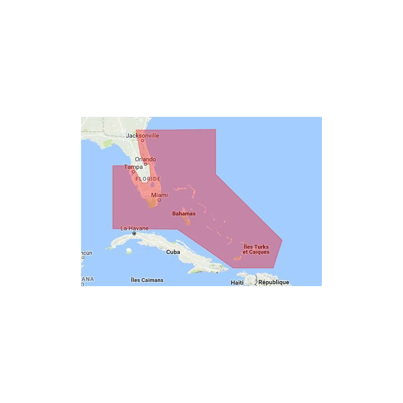 C-map M-NA-D943-MS Florida and the Bahamas