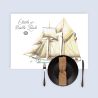 Set de table bateau ancien Etoile et Belle Poule