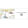 Mug painted nautical chart - Abords de Saint Raphaël