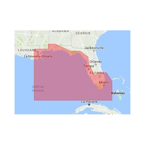 C-map M-NA-D944-MS St Lucie Inlet to New Orleans