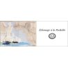 Mug painted nautical chart - Echouage à la Rochelle