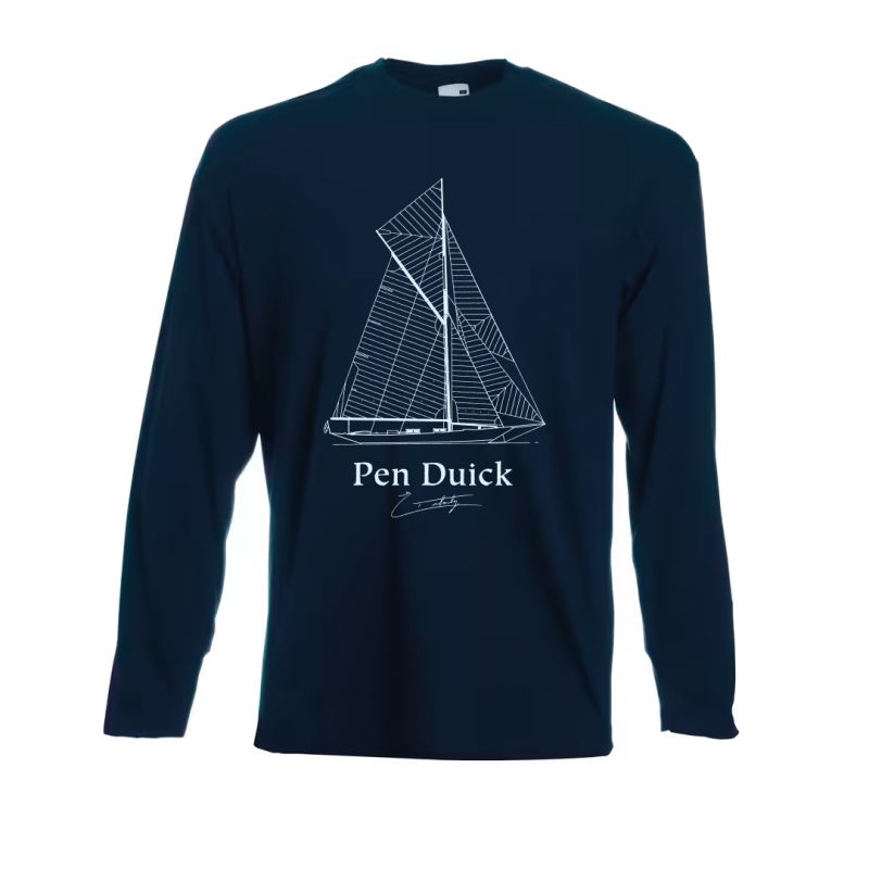 Tee shirt Pen Duick - marine - manches longues