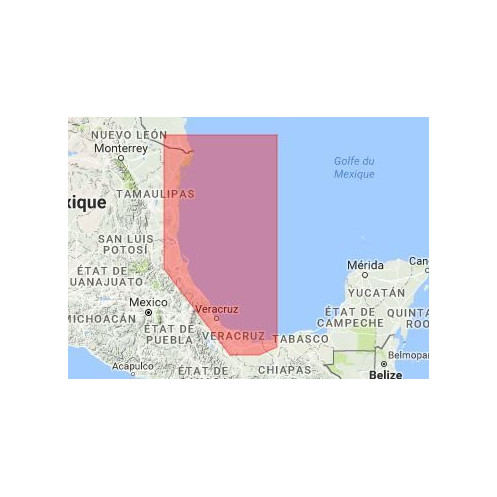 C-map M-NA-D946-MS Brownsville, TX to Coatzacoalcos, MX C-map M-NA-D946-MS Brownsville, TX to Coatzacoalcos, MX