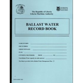 Liberia Maritime Authority - Liberian Ballast Water Record Book
