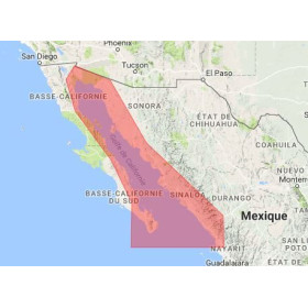 C-map M-NA-D950-MS Gulf of California, Mexico