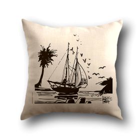 Coussin Corto Maltese - Adieu