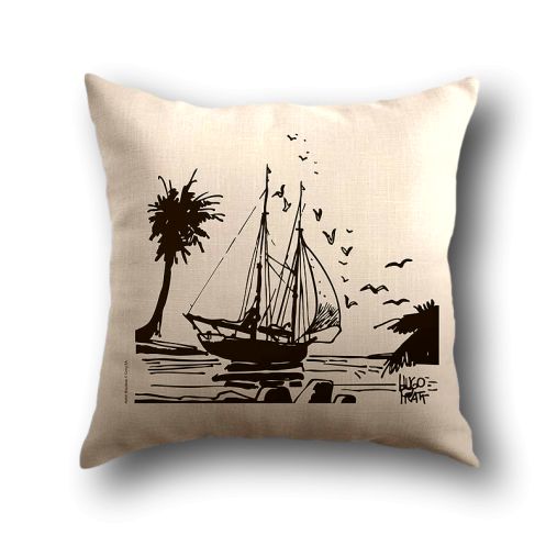 Coussin Corto Maltese - Adieu Coussin Corto Maltese - Adieu