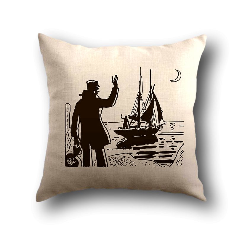 Coussin Corto Maltese - Bon vent