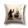Coussin Corto Maltese - Bon vent
