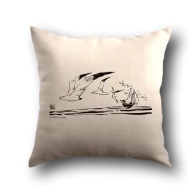 Coussin Corto Maltese - Mouettes
