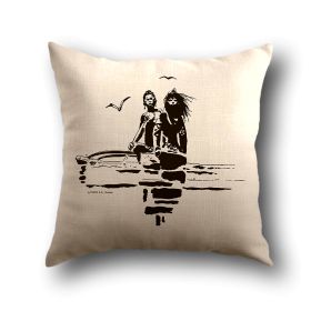 Coussin Corto Maltese - Pirogue
