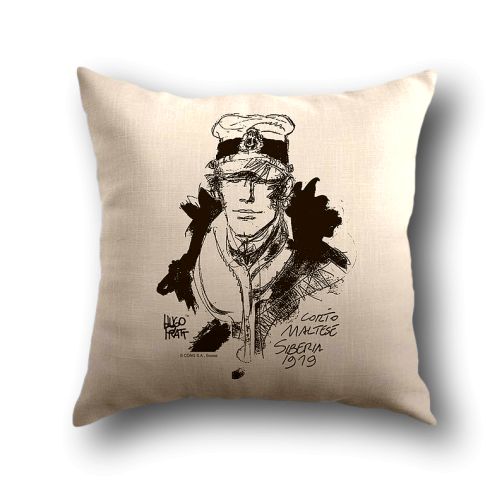 Coussin Corto Maltese - Sibérie Coussin Corto Maltese - Sibérie