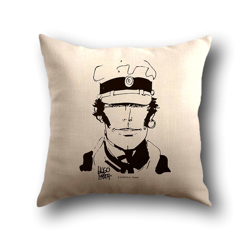 Coussin Corto Maltese - Visage