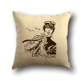 Coussin Corto Maltese - Dans le vent