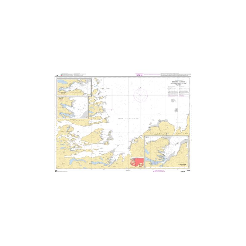 Shom C - 7827 - Golfe des Baleiniers - De l'Île du Veau Marin au Cap Rouge