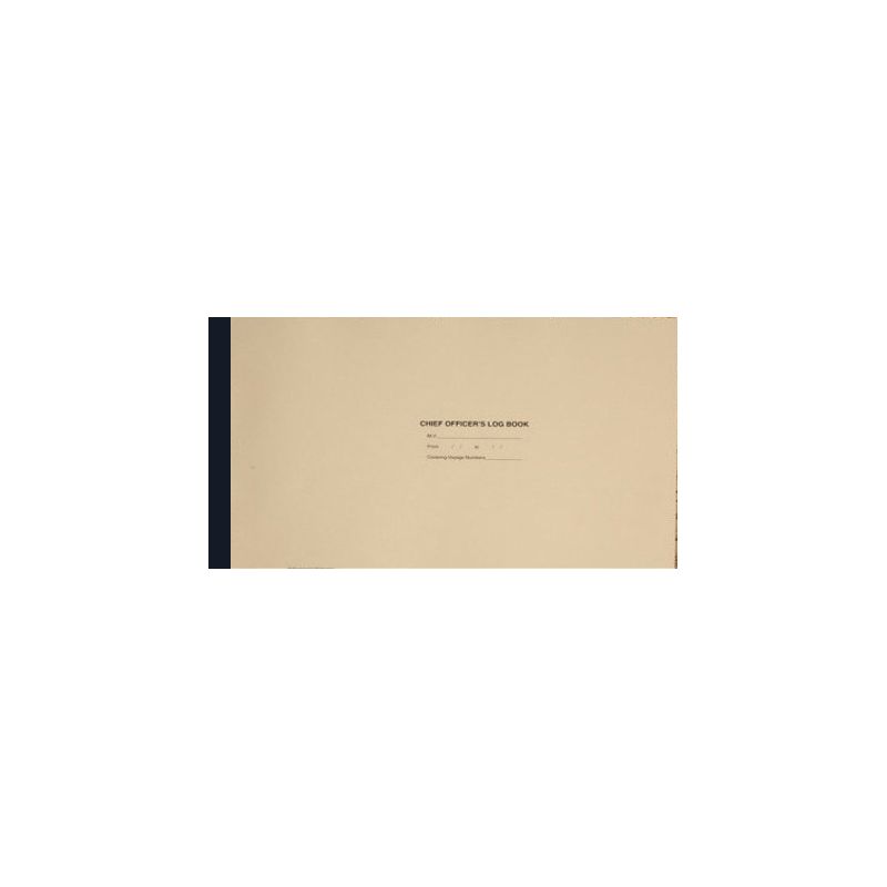 KH Charts - LBK0060 - KH Chief Officer's Log Book - 1 Month