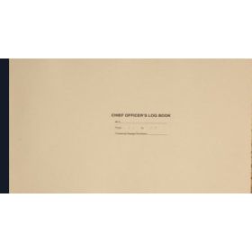 KH Charts - LBK0080 - KH Chief Officer's Log Book - 6 Months