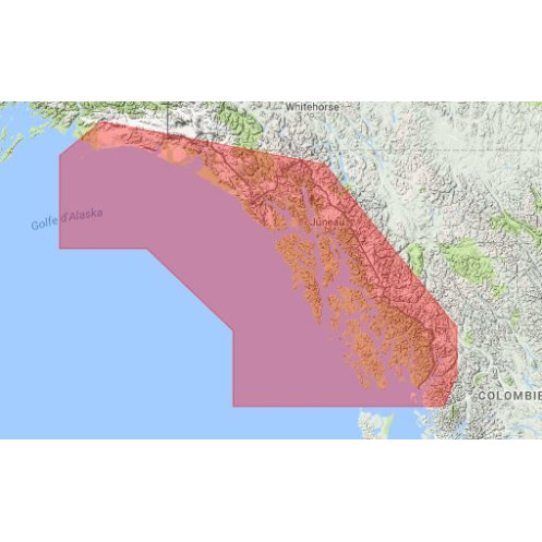 C-map M-NA-D959-MS Dixon entrance to Cape St Elias