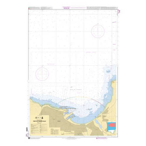Shom C - 7710 - Port de Tanger-ville