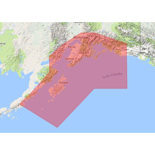 C-map M-NA-D960-MS Pws, Cook Inlet and Kodiak island